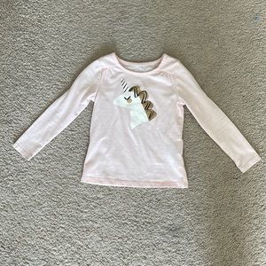 Epic Threads, pink unicorn long sleeve t-shirt. Size 2T